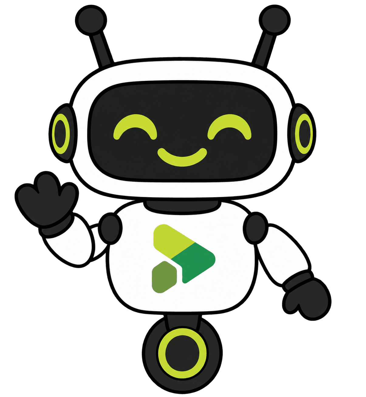 Huz, your AI hustle partner, waving hello